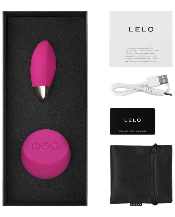 Lelo lyla 2 insignia design edition huevo masajeador fucsia