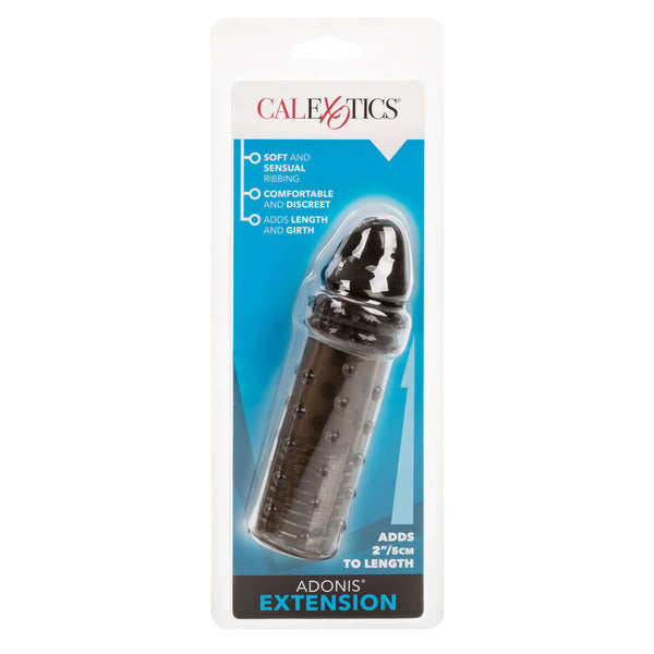 Calexotics extensión de silicona para el pene negro