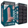 Rock dual density panzer dildo realista 17 cm o 4.46 cm