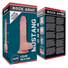 Rock mustang dildo realístico liquid silicone 18 cm o 4.14 cm