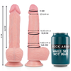 Rock spitfire dildo realístico liquid silicone 21 cm o 4.62 cm