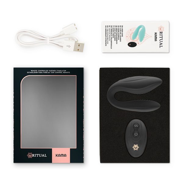 Rithual kama control remoto para parejas aqua