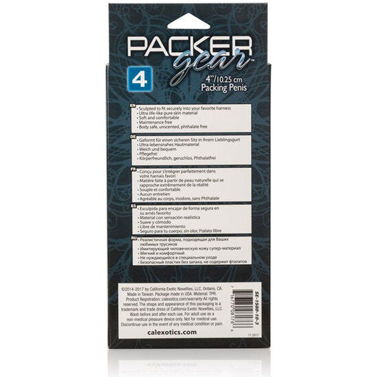 Calexotics packing penis pene realístico 12.75 cm marrón