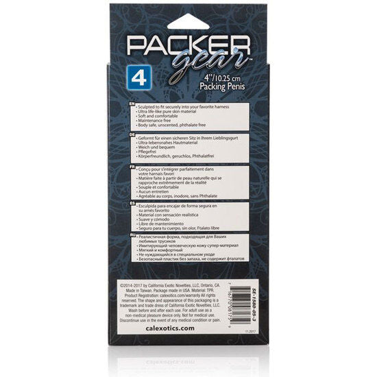 Calexotics packing penis pene realístico 12.75 cm natural