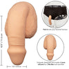 Calexotics packing penis pene de silicona 12.75cm natural