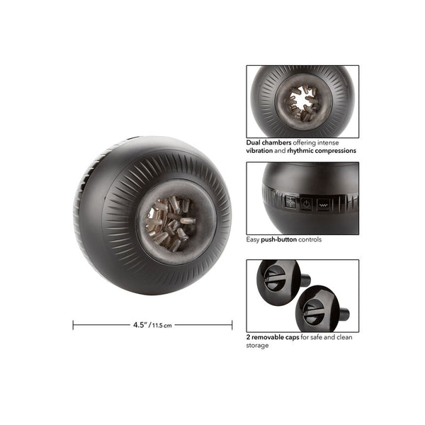 Calexotics optimum power masturbador masculino con vibración