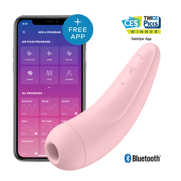 Satisfyer curvy 2 con rosa
