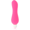 Vibrador de silicona para Punto G rosa