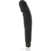 Realista pleasure vibrador silicona negro