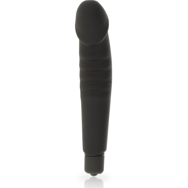 Realista pleasure vibrador silicona negro