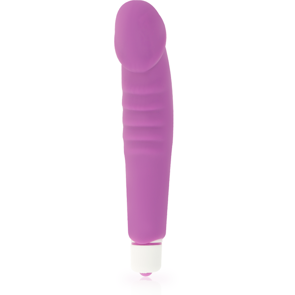 Realista pleasure vibrador silicona lila