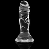 X clear dildo transparente 12 cm o 2.6 cm