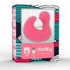 Dedal pato estimulador de silicona recargable duckymania