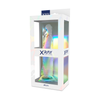 X clear dildo transparente 21 cm o 4 cm