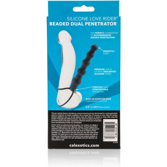 Calexotics beaded dual penetrator penetrador doble