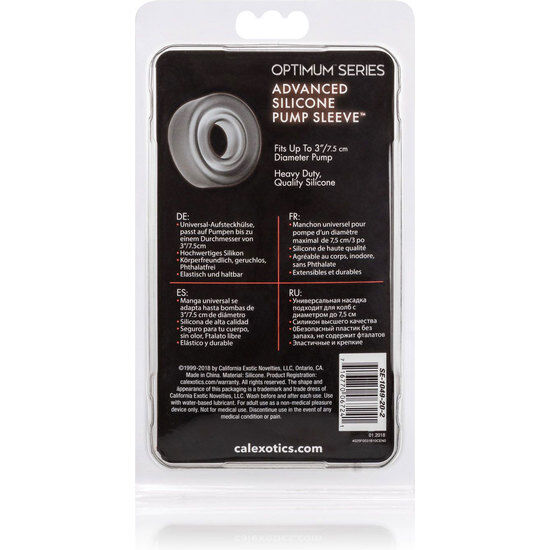 Calexotics recambio funda para desarrollador silicona gris