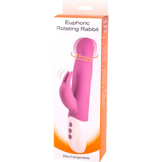 Euphoric vibrador conejito con rotación lila