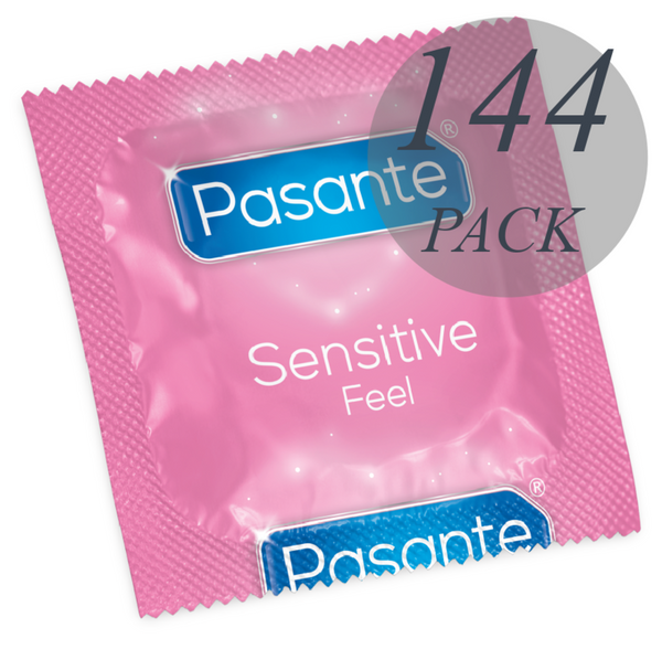 Pasante preservativos sensitive ultrafino 144 unidades