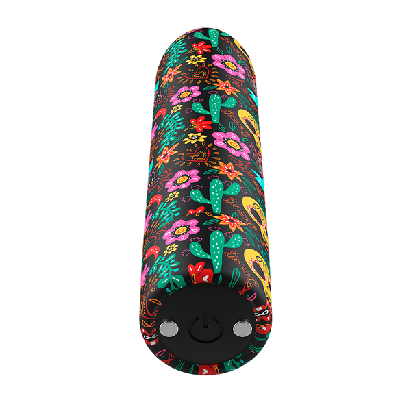 Custom bala recargable skull 10 intensidades