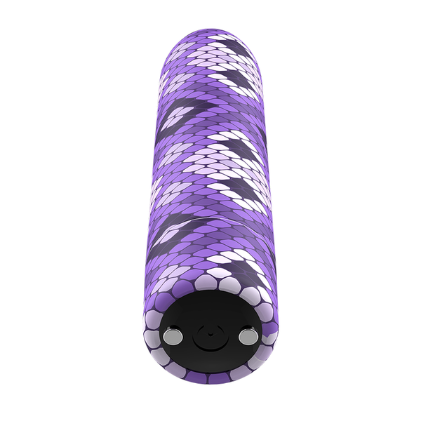 Custom bala recargable snake lila 10 intensidades