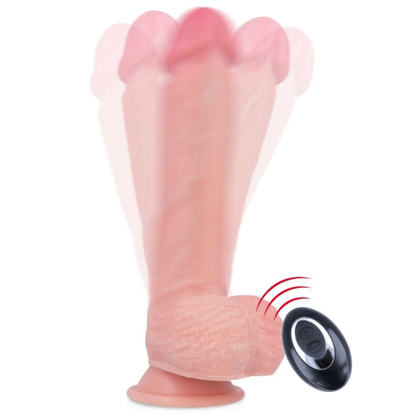 Apache vibrador realístico control remoto liquid silicone 20.5 cm o 4.62 cm