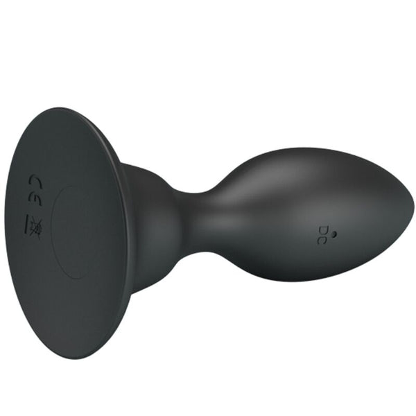 Mr plug anal con vibración negro control remoto 2