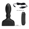 Mr plug anal hinchable negro control remoto