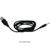 Plug anal vibrador negro recargable
