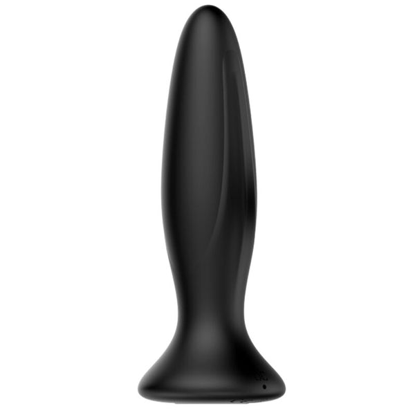 Plug anal vibrador negro recargable
