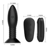 Mr plug con bolas rotadoras negro control remoto