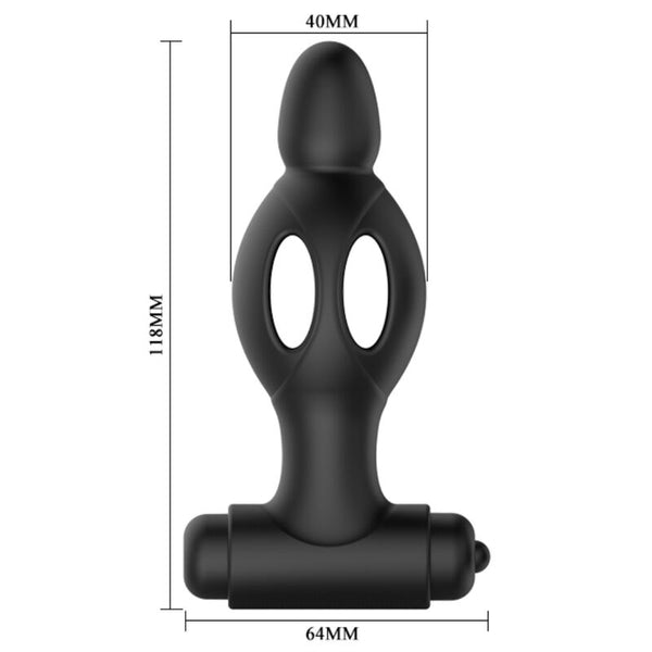 Mr plug anal de silicona con vibración