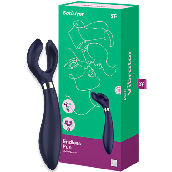 Endless fun multi vibrador 3 negro