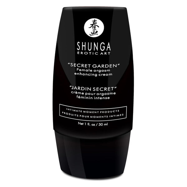 Shunga crema orgasmo femenino intenso jardin secreto