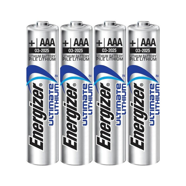 Energizer ultimate lithium pila litio aaa l92 lr03 1 5v blister*4