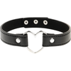 Coquette collar cuero vegano accesorio woman corazón