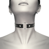 Coquette collar cuero vegano accesorio woman