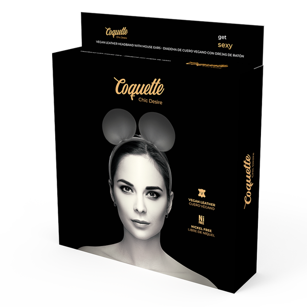 Coquette diadema con orejas de mouse