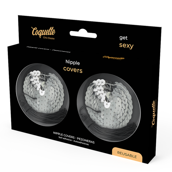 Coquette cubre pezones silver