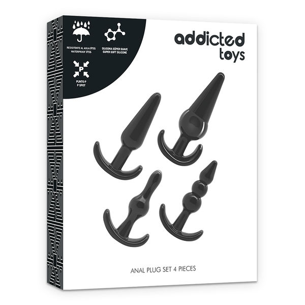 Addicted set 4 plugs anales