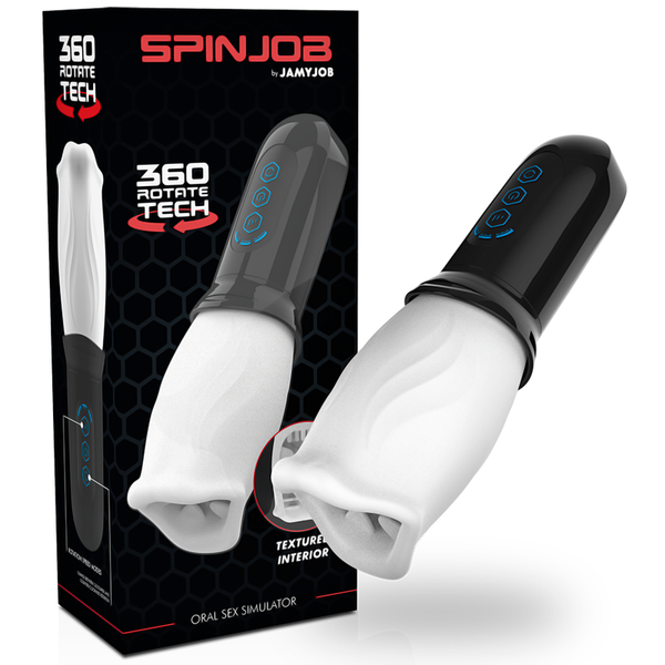 Jamyjob spinjob masturbador con rotación