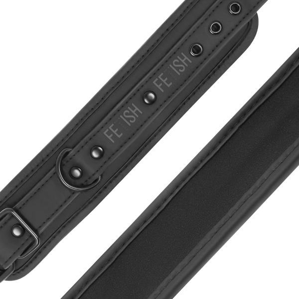 Fetish set esposas manos y tobillos con forro de neopreno