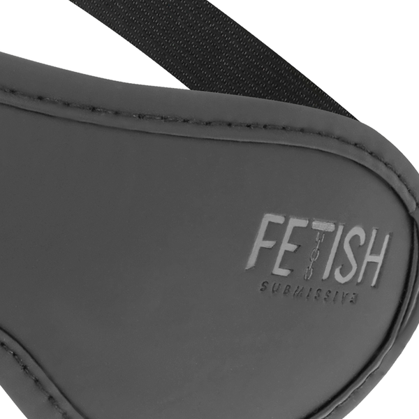 Fetish antifaz cuero vegano ii con forro de neopreno