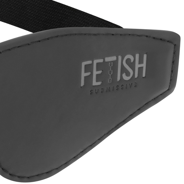 Fetish antifaz cuero vegano con forro de neopreno 3