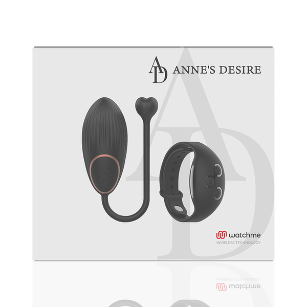Anne´s huevo control remoto tecnología watchme negro