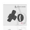 Vibrador para bragas Anne's Pleasure compatible con WatchMe negro