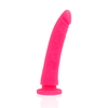Deltaclub dildo realista rosa silicona medica 17 cm o 3 cm