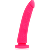 Deltaclub dildo realista rosa silicona medica 23 cm o 4.5 cm