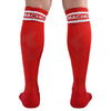Macho calcetines largos talla única azul