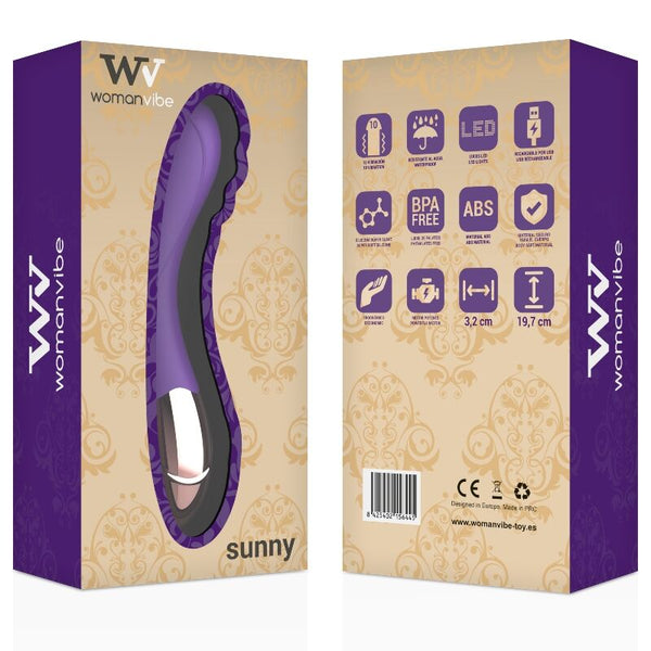 Sunny vibrador recargable silicona