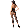 Passion woman bs081 bodystocking blanco talla única
